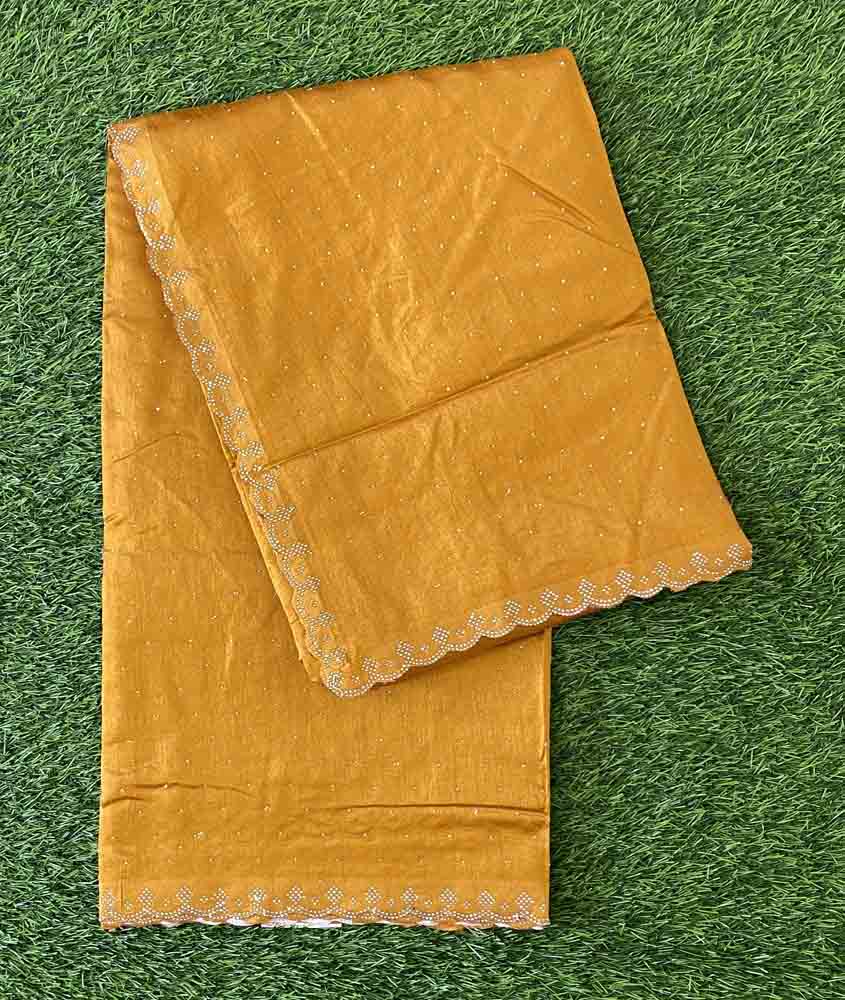 Semi Silk Saree with Stone Work DS622-06