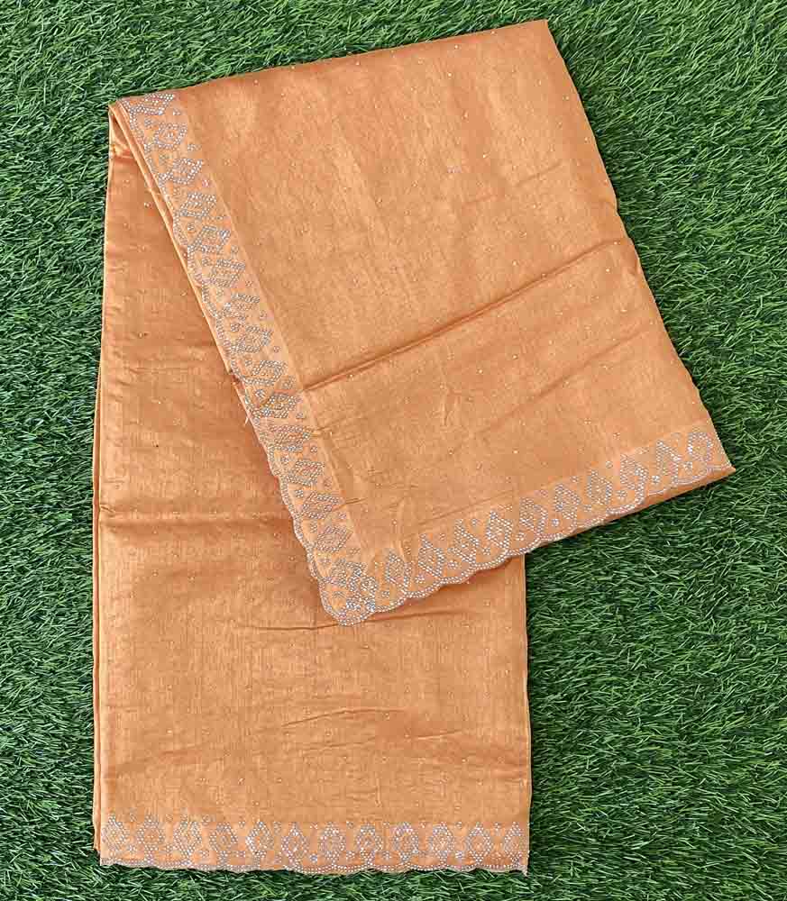 Semi Silk Saree with Stone Work DS622-08