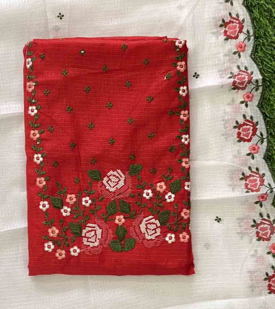 Unstitched Net Kota Churidar Materials Set DC551-03