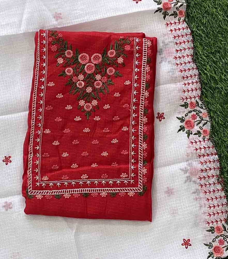 Unstitched Net Kota Churidar Materials Set DC551-05