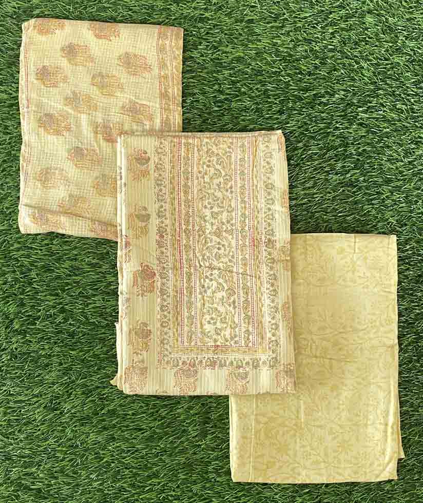 Unstitched Pure Cotton Churidar Materials Set DC568-07