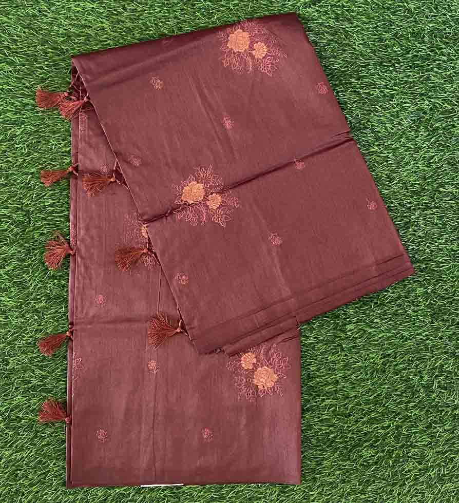 Art Silk Saree with Beautiful Embroidery DS656-03