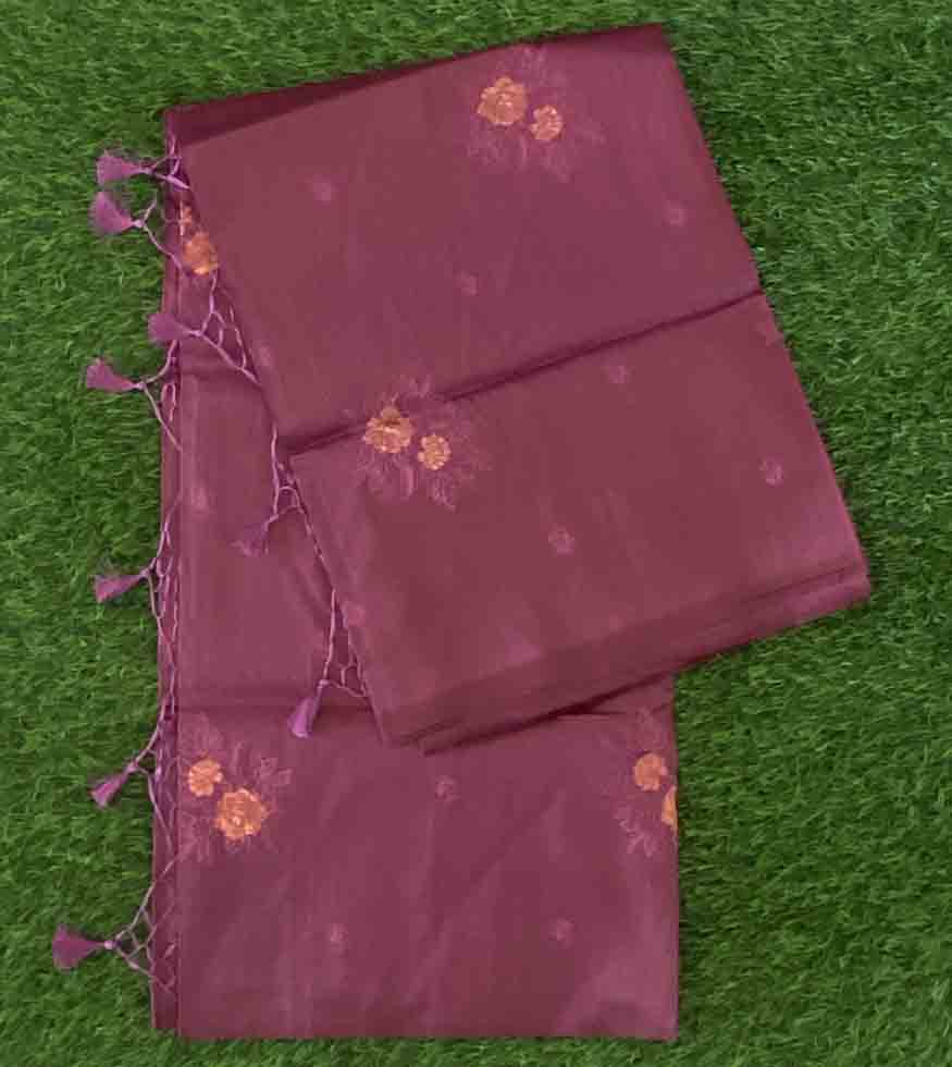 Art Silk Saree with Beautiful Embroidery DS656-05