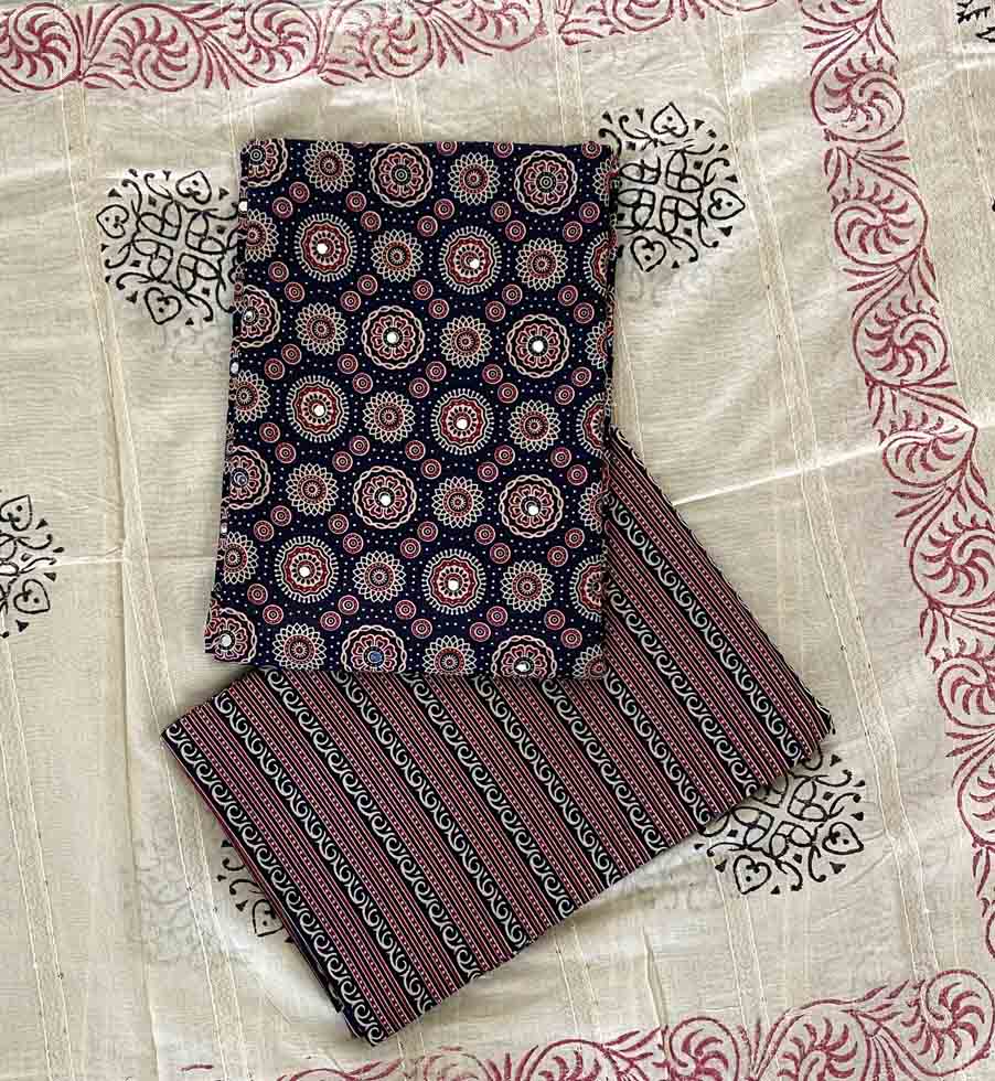 Unstitched Cotton (Blended) Churidar Materials Set DC561-03