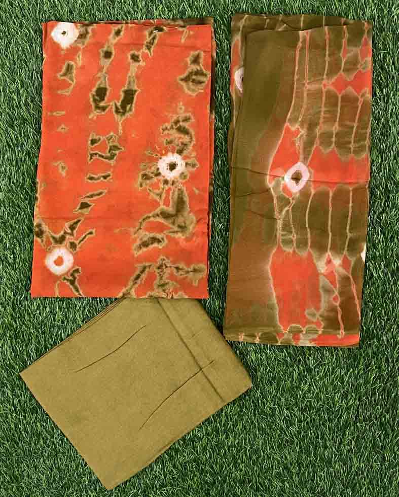 Crepe Georgette Salwar Materials Set DC569-04