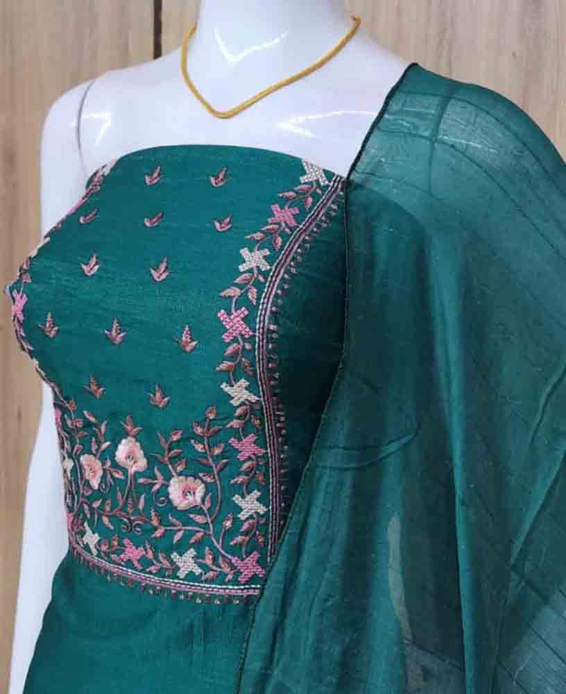 Unstitched Daily Wear Churidar Materials Set DC554-03
