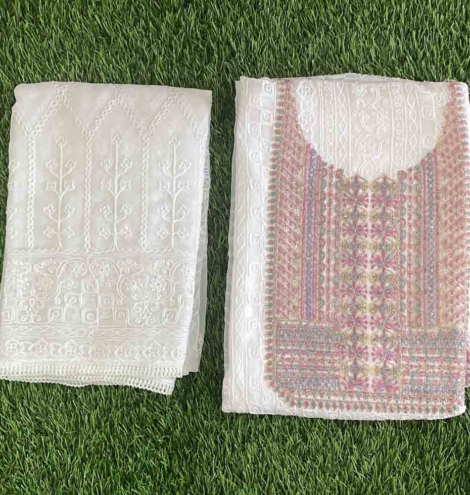 Unstitched Georgette Churidar Materials Set DC567-08