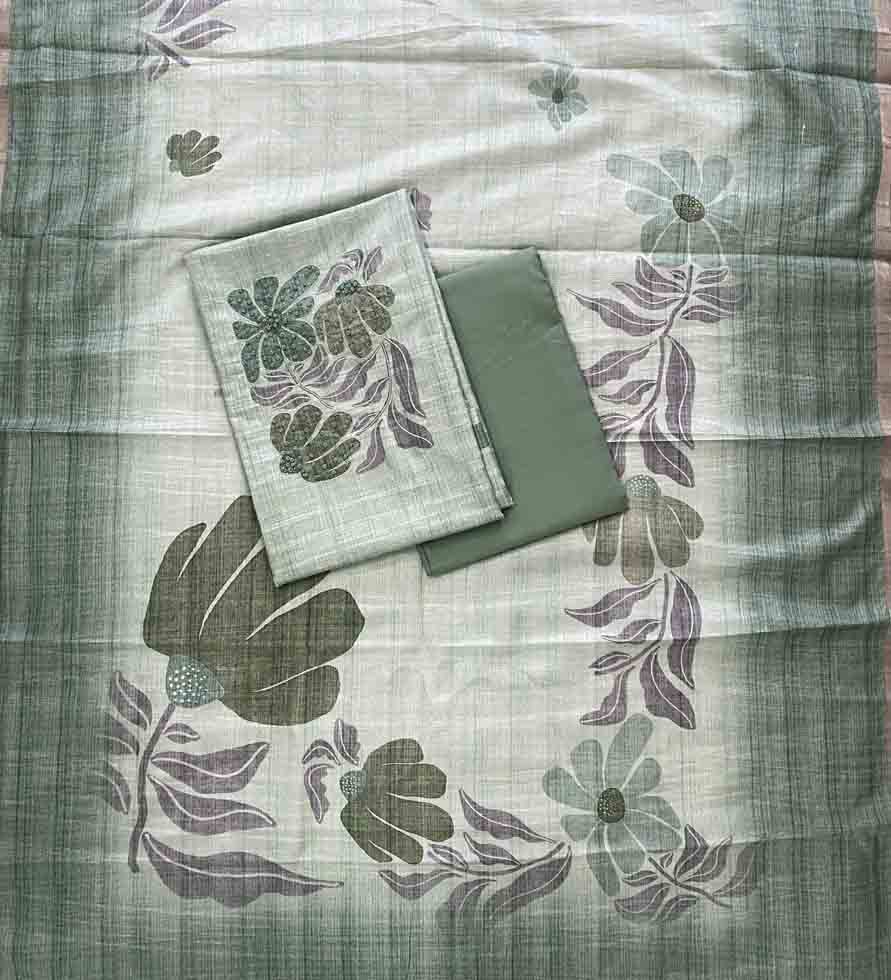 Matka Tusser Silk Churidar Materials Set DC566-03