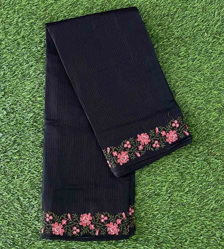 Embroidered Net Kota Silk Saree (Silky Kota Saree) DS657-03
