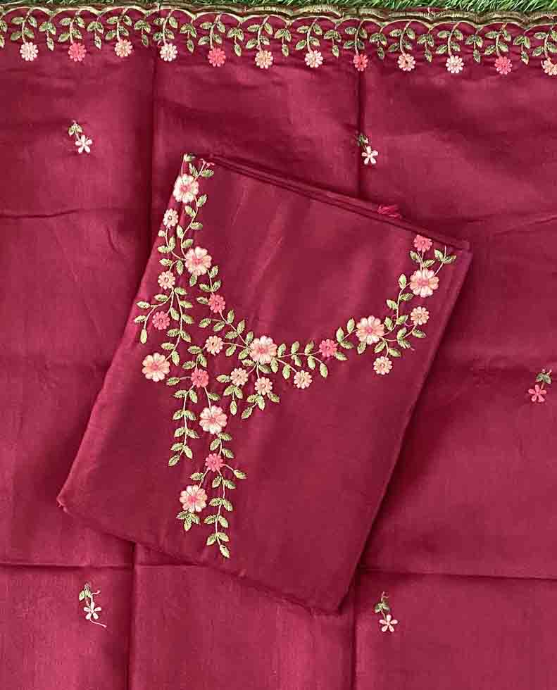 Unstitched Semi Silk Churidar Materials Set DC571-04