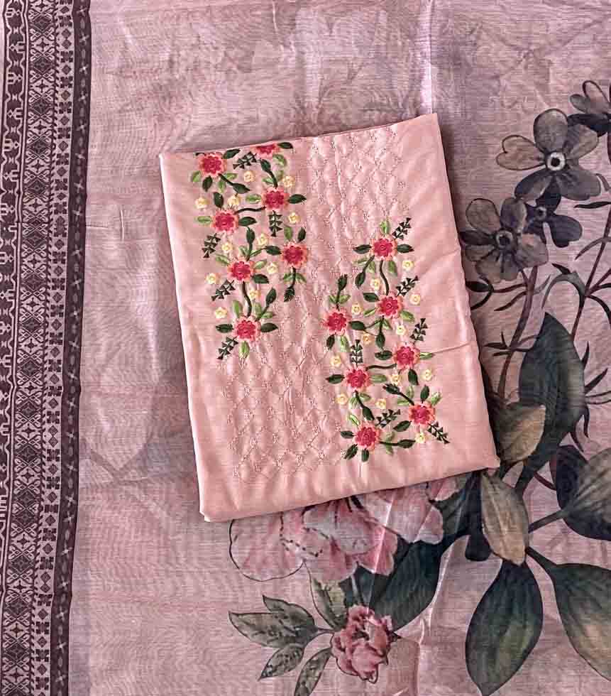 Unstitched Semi Silk Churidar Materials Set DC571-05