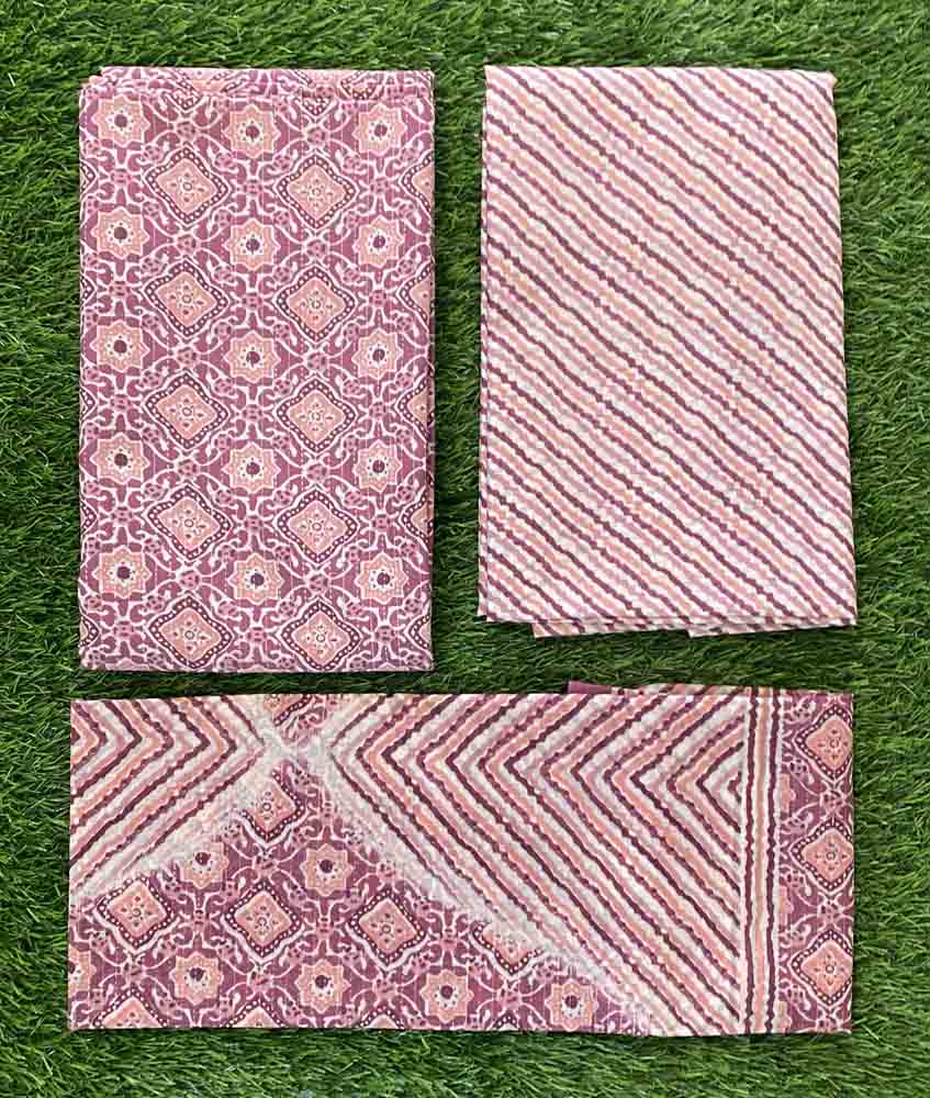 Unstitched Cotton (Blended) Churidar Materials Set DC601-01