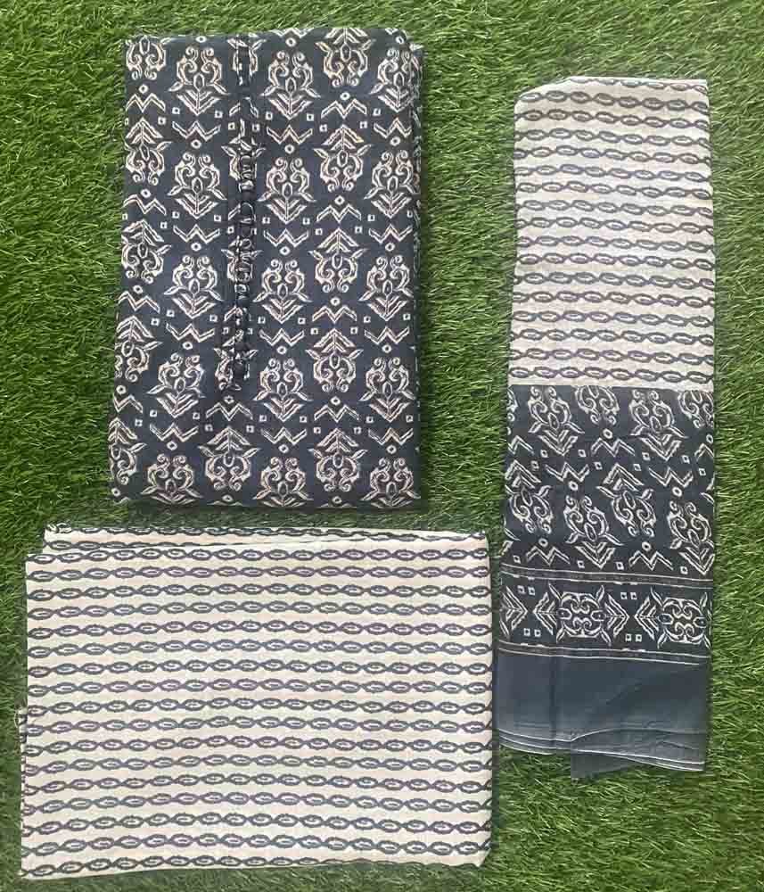 Daily Wear Cotton (Blended) Churidar Materials Set DC596-04