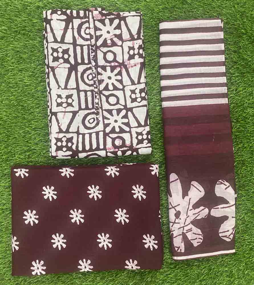 Daily Wear Cotton (Blended) Churidar Materials Set DC596-08