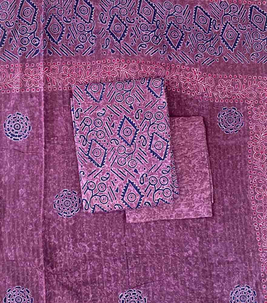 Unstitched Pure Cotton Churidar Materials Set DC603-05