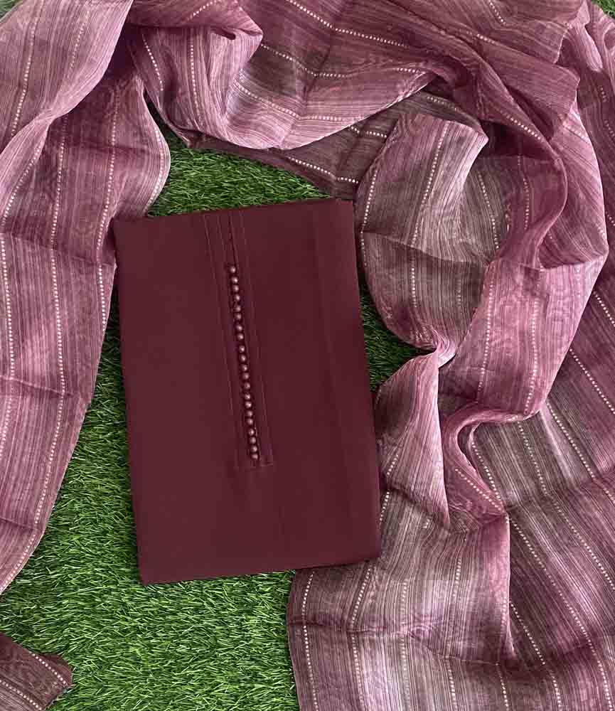 Unstitched Georgette Churidar Materials Set DC594-02