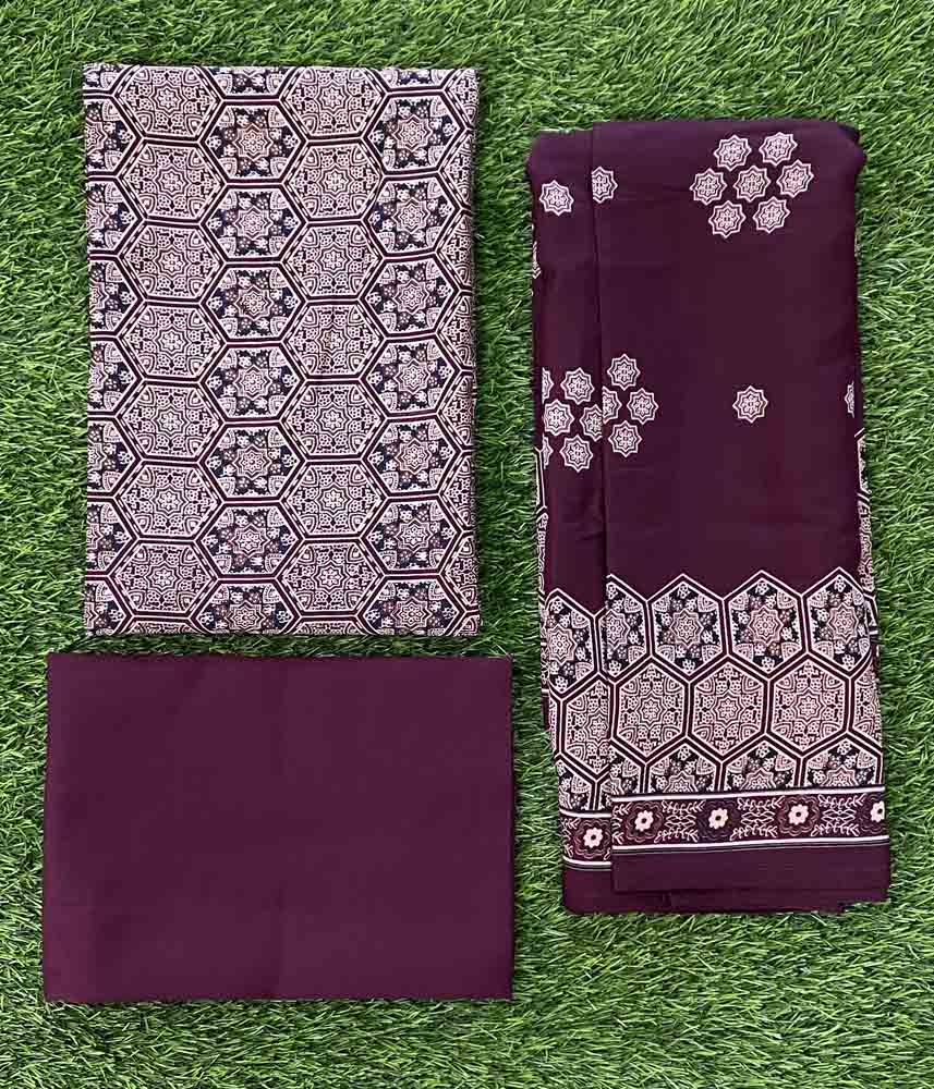 Semi Modal Silk Churidar Materials Set DC588-05