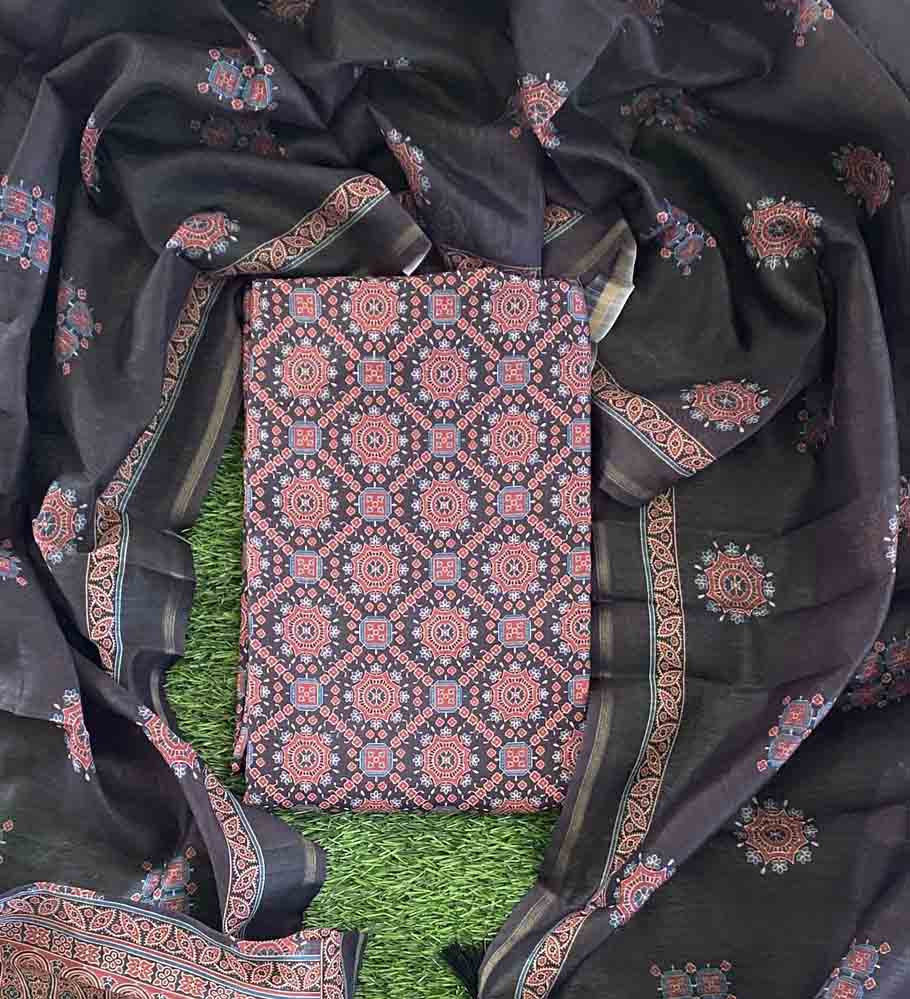 Unstitched Semi Silk Churidar Materials Set DC617-07