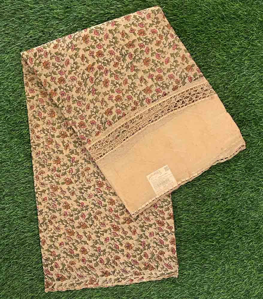 Crosia Work Cotton Saree DS702-01