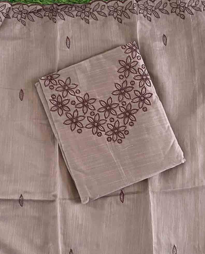 Daily Wear Semi Silk Churidar Materials Set DC610-03