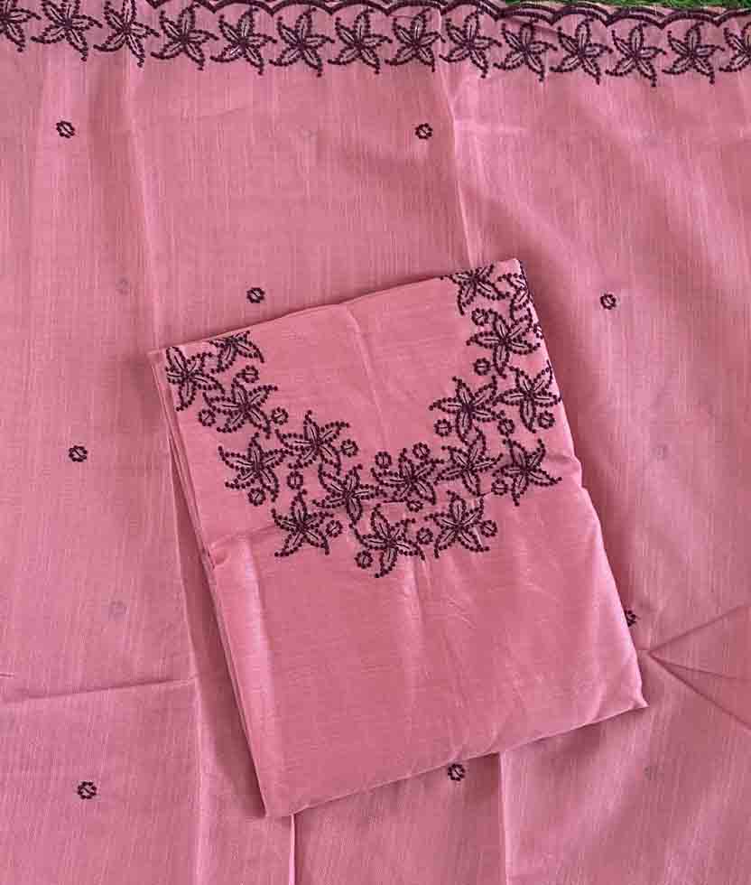 Daily Wear Semi Silk Churidar Materials Set DC610-07