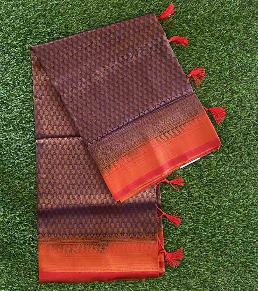 Party Wear Kubera Soft Silk Saree (Kubera Pattu Saree) DS703-03