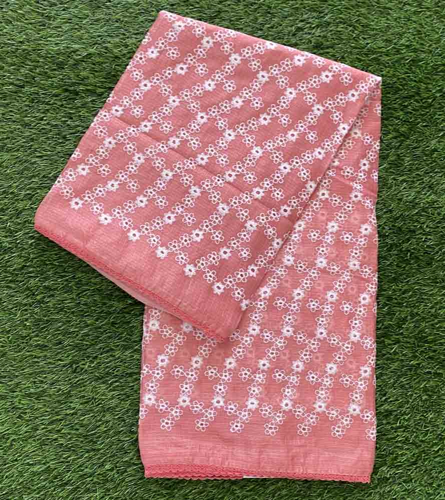 Beautiful Embroidered Net Kota Saree DS701-04