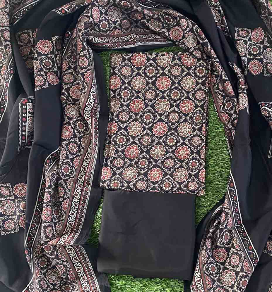 Unstitched Semi Modal Silk Churidar Materials Set DC615-08