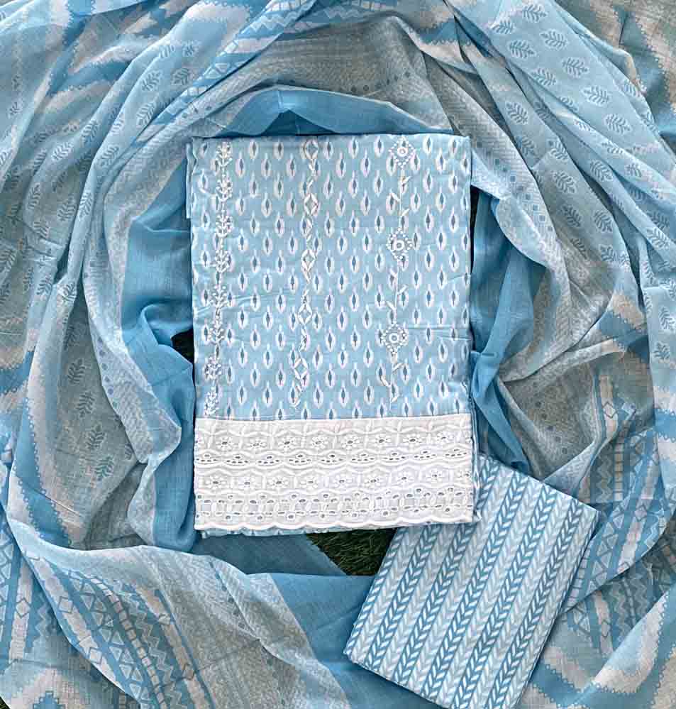 Unstitched Cotton Churidar Materials Set DC709-05
