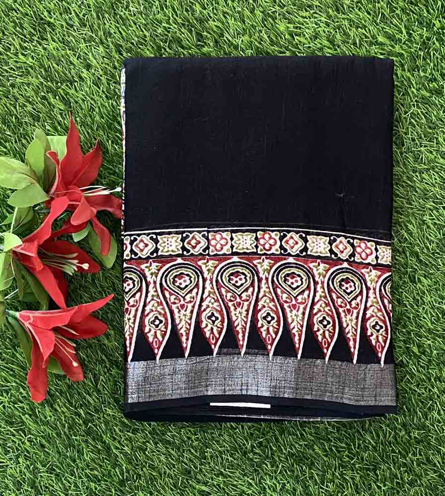 Beautiful Linen Saree DS754-04