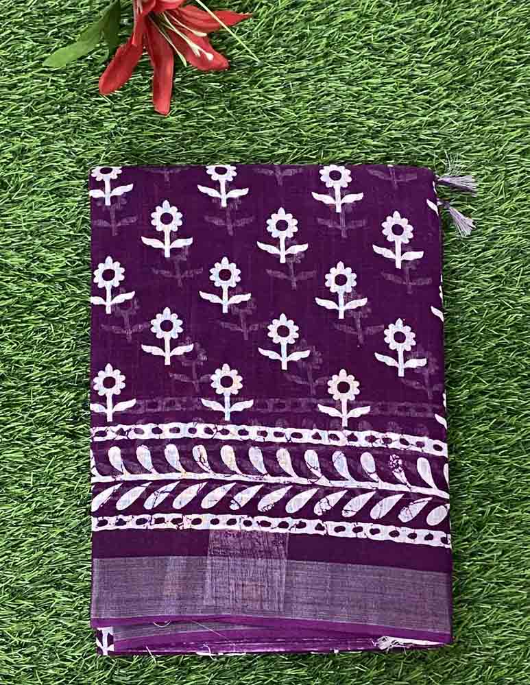 Linen Saree DS761-03