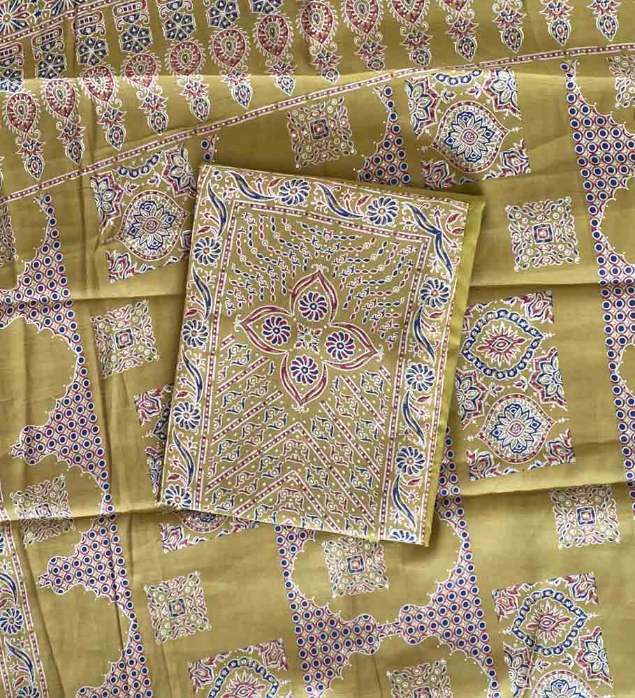 Semi Modal Silk Churidar Materials Set (Unstitched) DC702-04