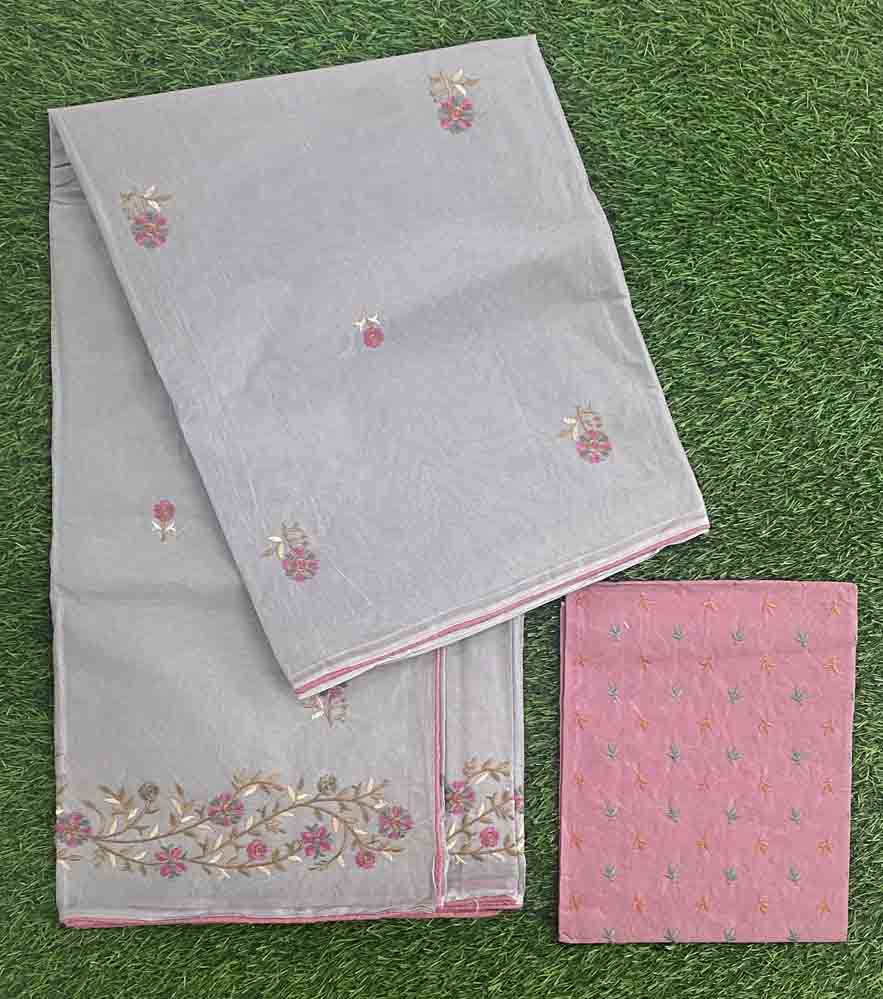 Embroidered Pure Cotton Sarees DS788-03