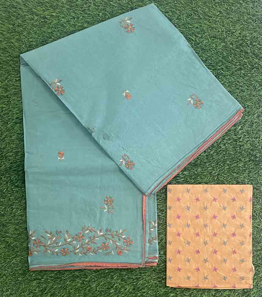 Embroidered Pure Cotton Sarees DS788-05
