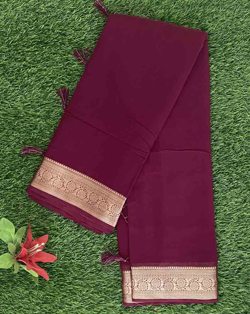 Georgette Banarasi Saree DS773-02