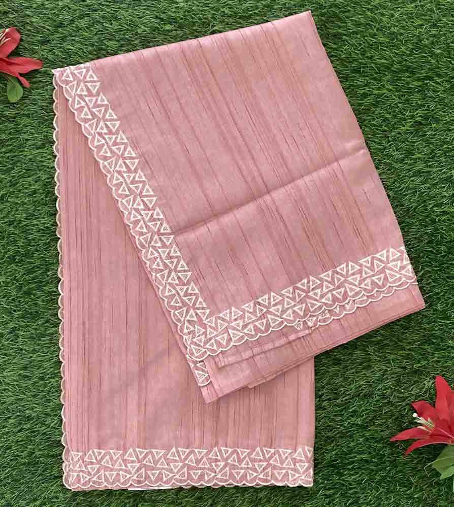 Embroidered Art Silk Saree DS774-07
