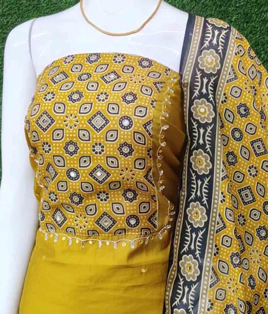 Roman Silk Churidar Materials Set DC715-01