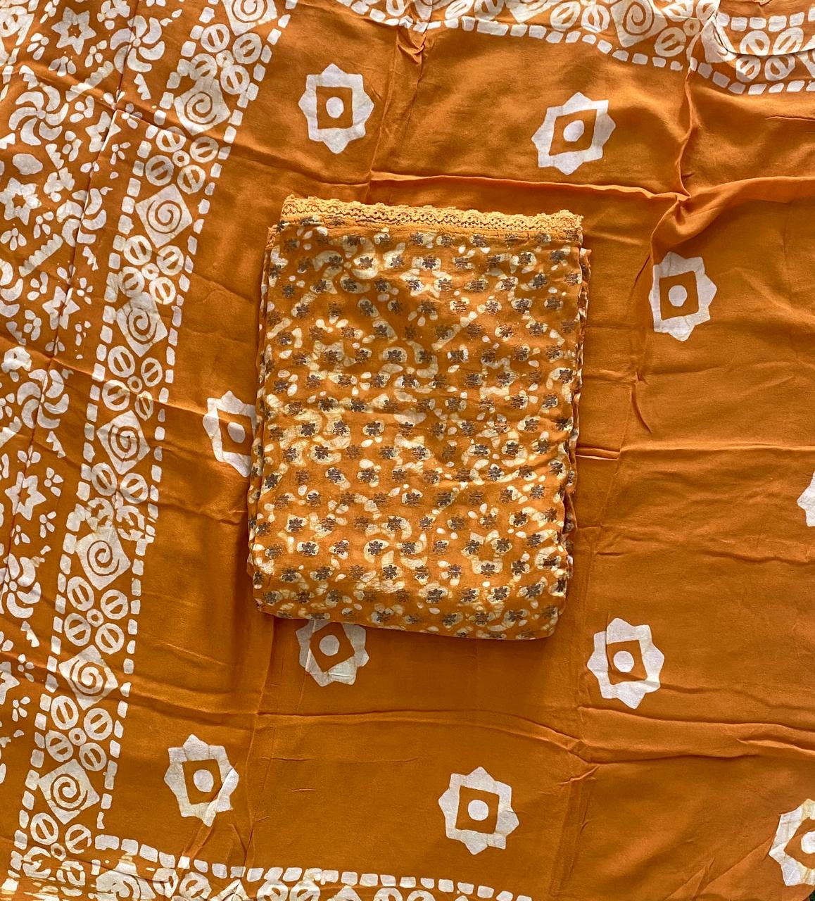 Party Wear Crepe Georgette Churidar Material Set DC818-03