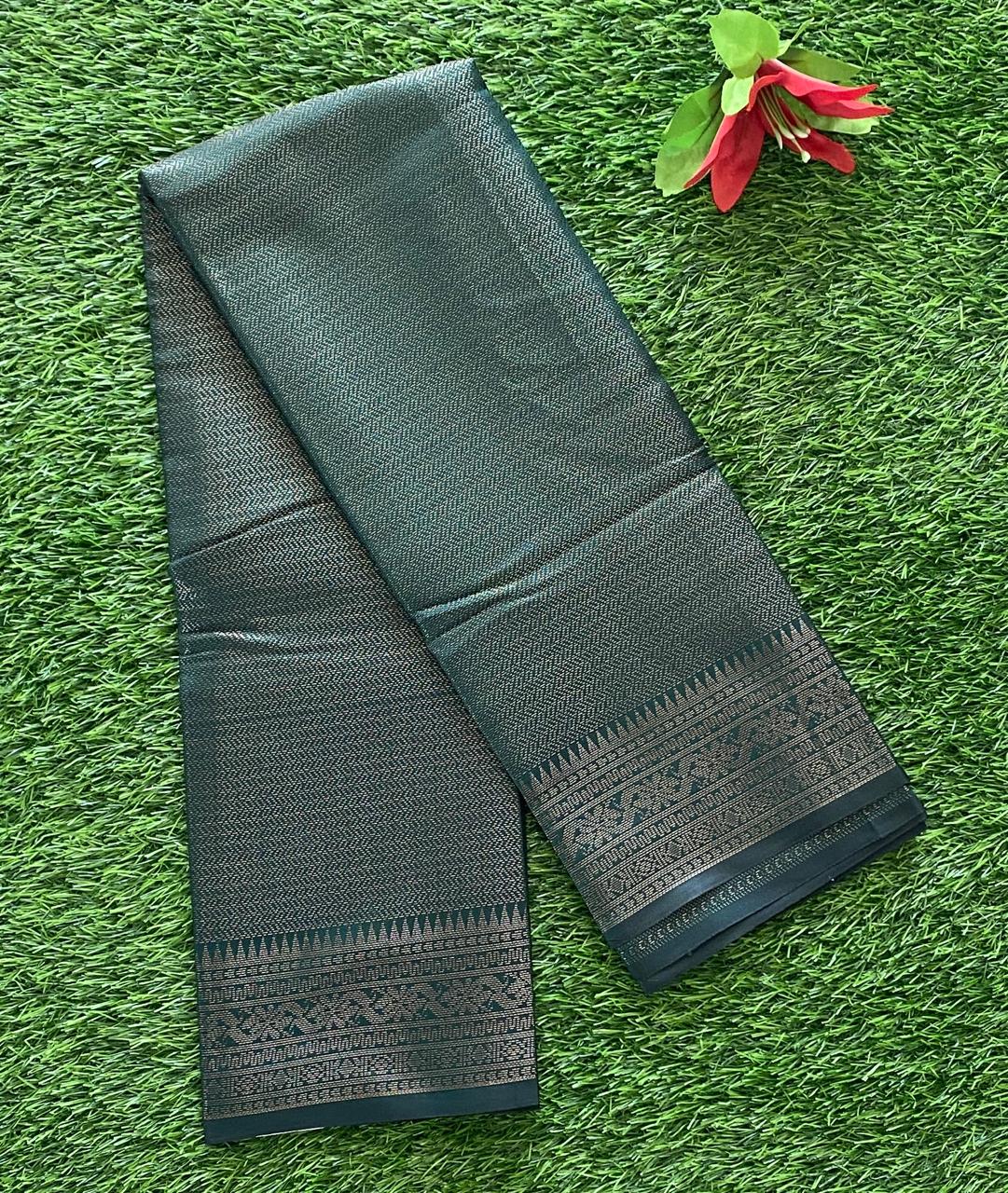 Party Wear Semi Soft Silk Brocade Saree DS865-08