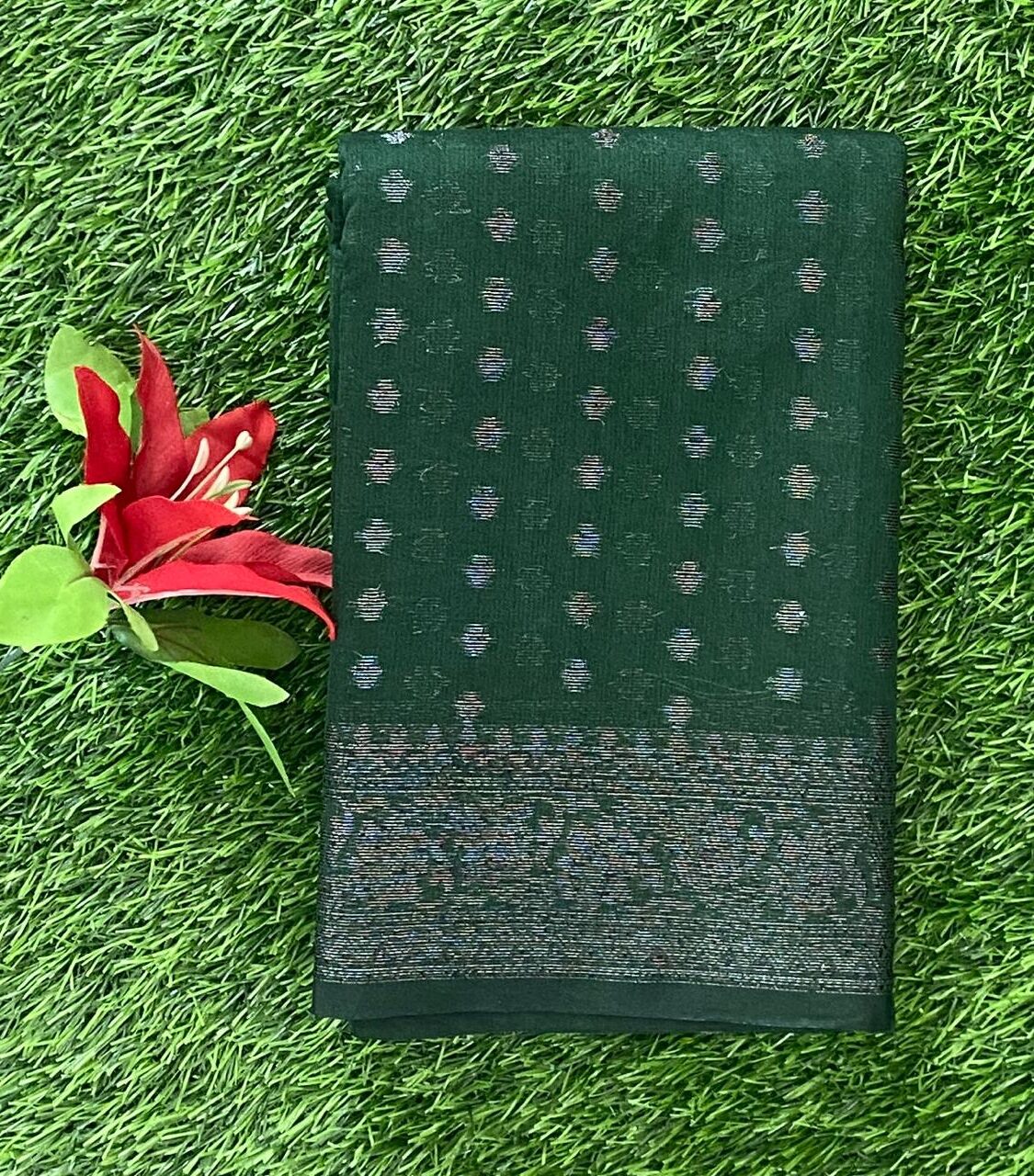 Elegant Party Wear Banarasi Silk Saree DS877-07