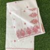 Christmas Special White and Red Combination Saree DS901-07