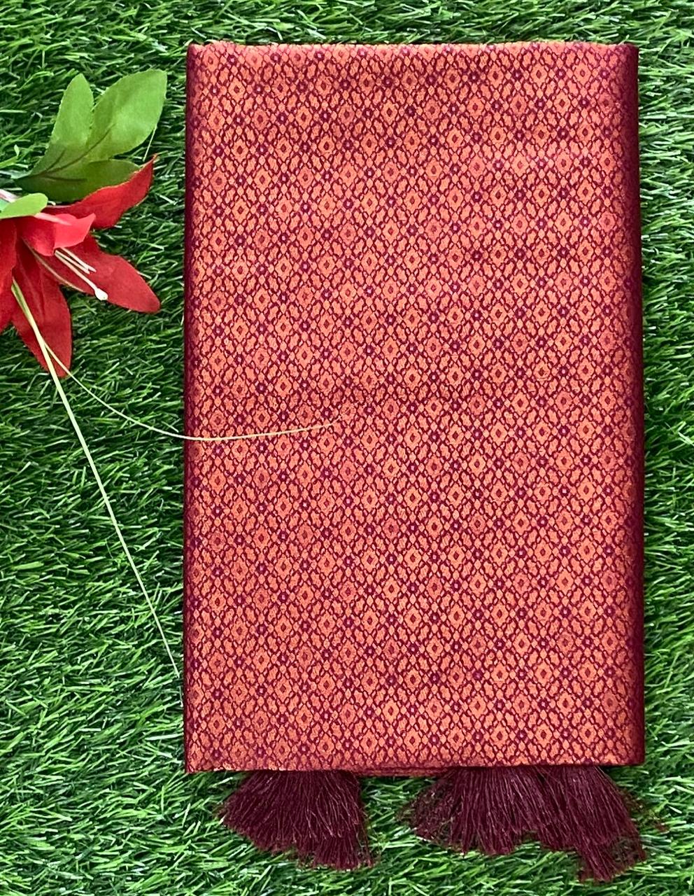 Party Wear Kubera Silk Saree- Soft Silk Saree DS883-04