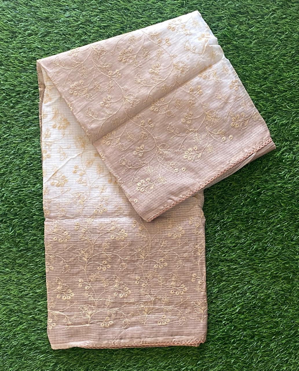 Embroidered Net Kota Saree DS879-05