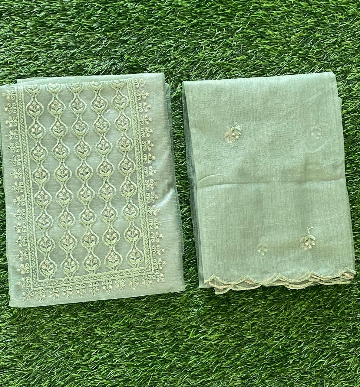 Silicon Fabric Daily Wear Churidar Material Set DC837-06