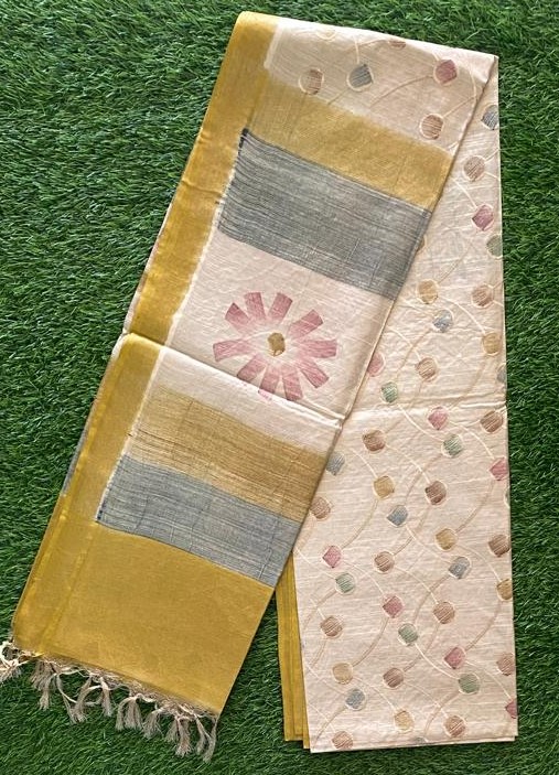 Party Wear Tusser Silk Saree DS911-03