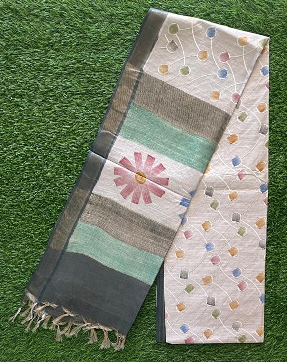 Party Wear Tusser Silk Saree DS911-04